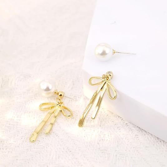 2-in-1 Ribbon Orb Earrings