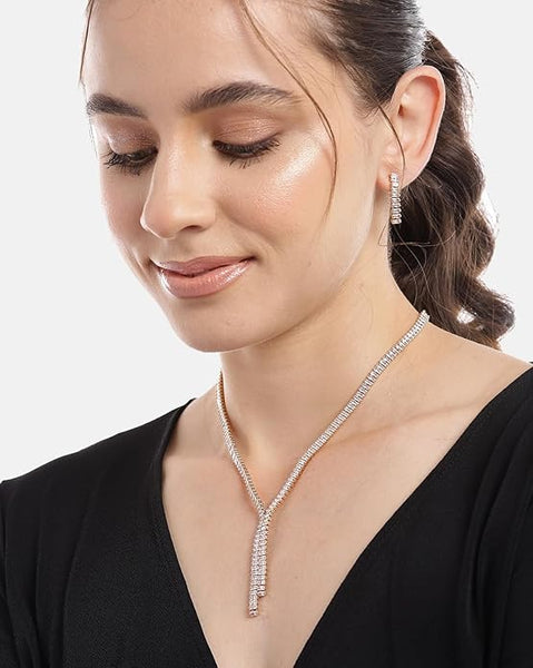 Diamond Whisper Necklace Set