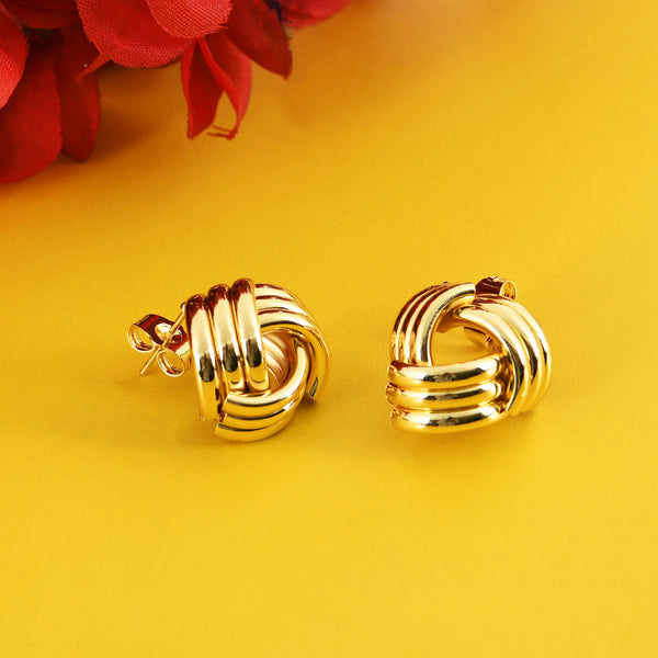 Golden Knot Earrings