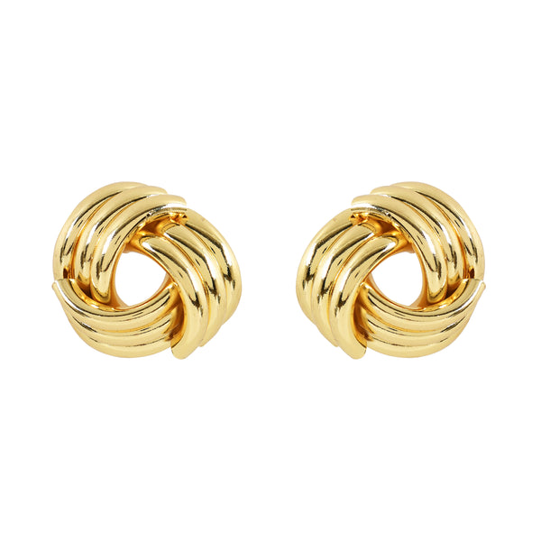 Golden Knot Earrings
