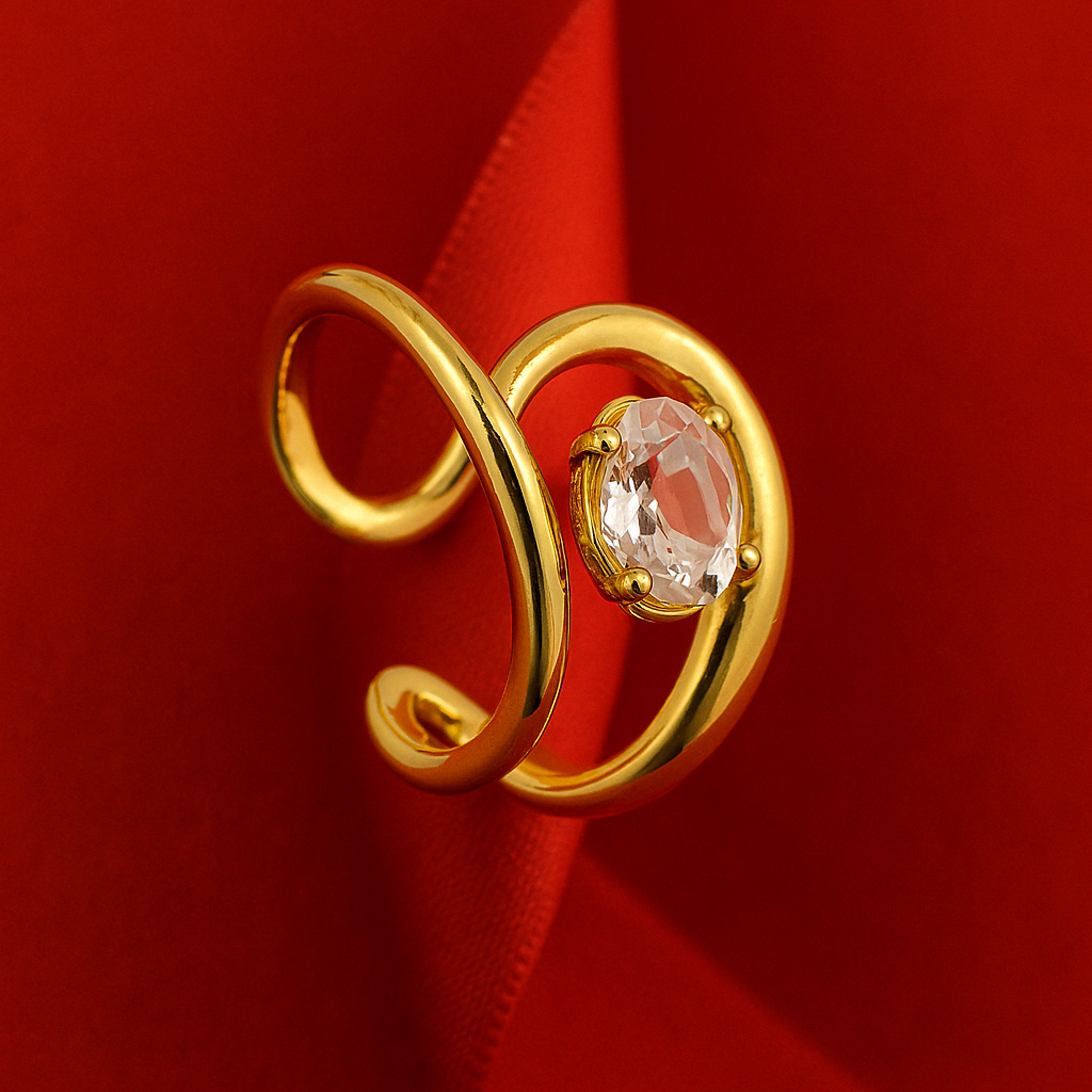 Celestia Swirl Ring