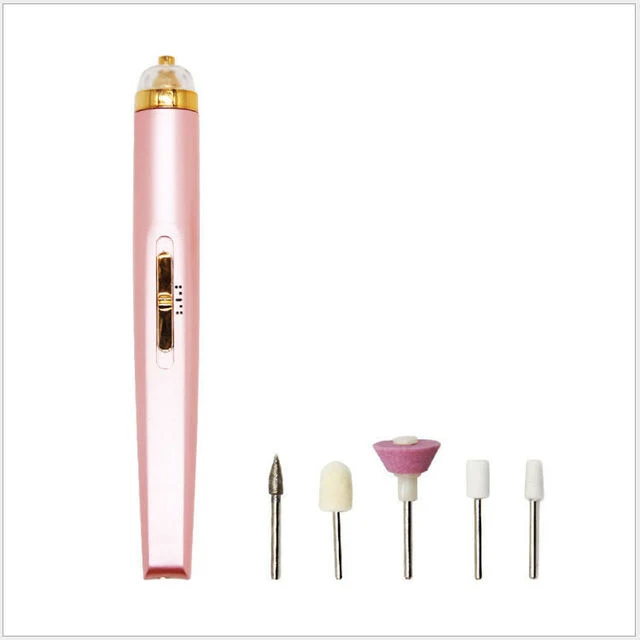 5 in 1 Electric Nail Care Tool – Buffing, Filing & Shaping Device for Smooth, Shiny Nails