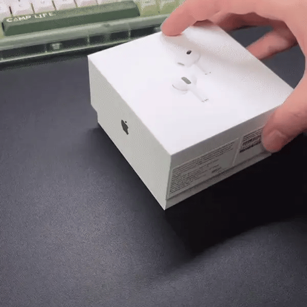 AirPods Pro 2nd Gen: 100% ANC  + 3D Spatial Audio + GPS Tracking (Find My Device) With  Silicone Cover Free