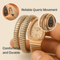 BVLGARI- Inspired Serpenti Wrist Watch for Women in Drop case & Gemstone