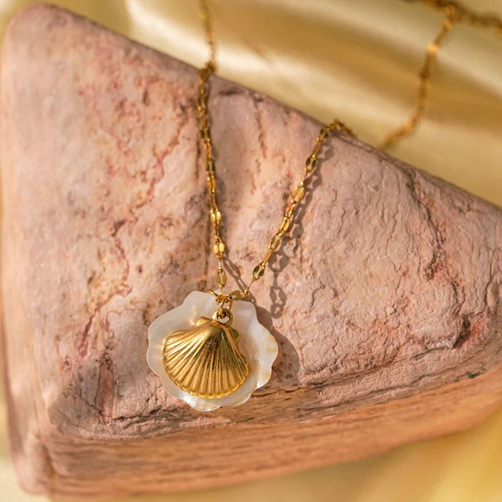 Mermaid's Treasure Pendant Necklace