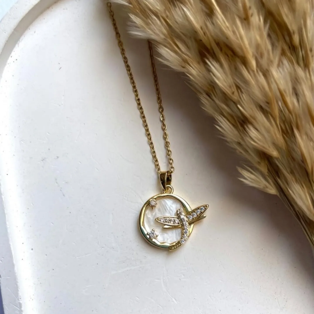 Dragonfly Dream Pendant Necklace