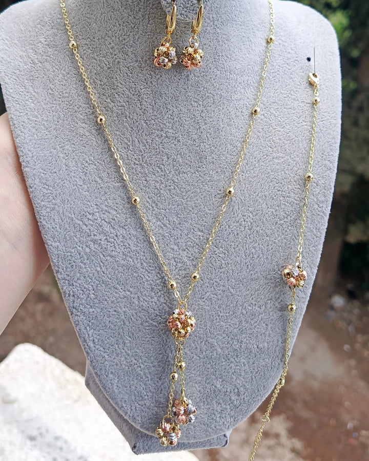 Blossom Radiance Trio Set Necklace
