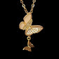 Crystal Dazzle Butterfly Pendant Necklace
