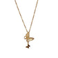 Crystal Dazzle Butterfly Pendant Necklace