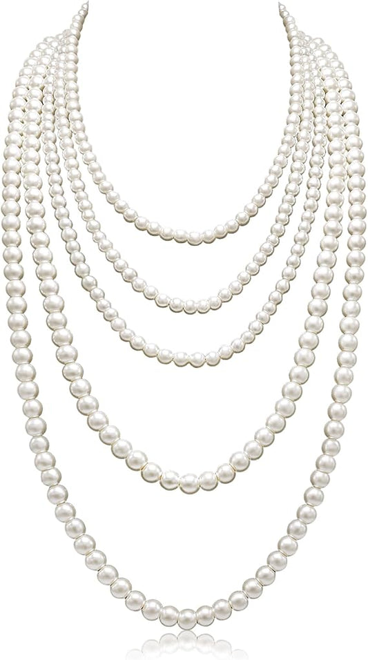 Multi-Layer Pearl Necklace