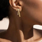 2-in-1 Ribbon Orb Earrings