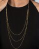 Dainty Layered Satellite Pendant Necklace