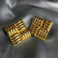 Interlaced Gold Earrings