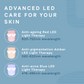 3 In 1 LED Light Therapy Face Mask | For Anti-Aging, Acne & Glowing Skin