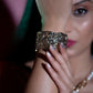 Molten Gold Cuff Bracelet