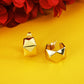Origami Fold Studs Earrings