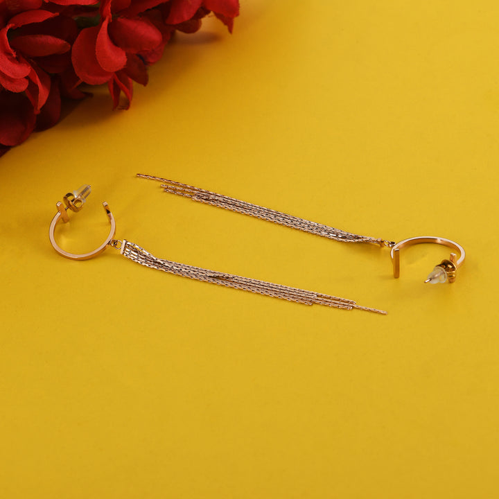 Comet Tail Dangle Earrings