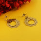 Lace Medallion Earrings