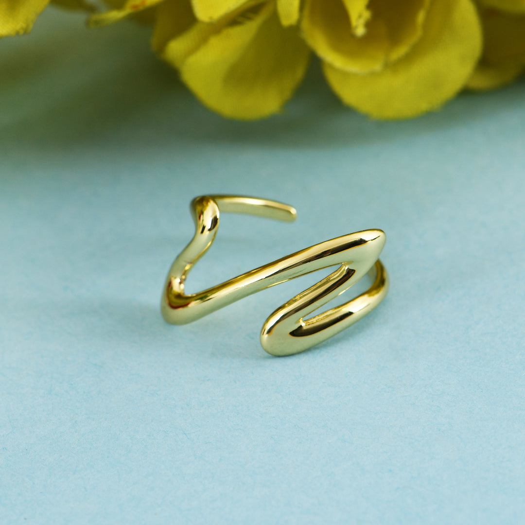Liquid Luxe Open Ring