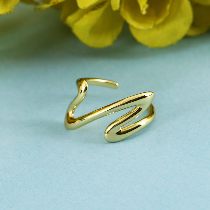 Liquid Luxe Open Ring