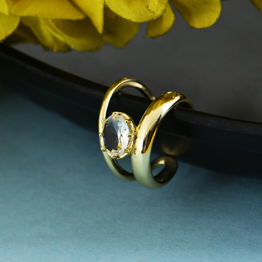 Celestia Swirl Ring