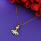 Petal Drop Pendant Necklace