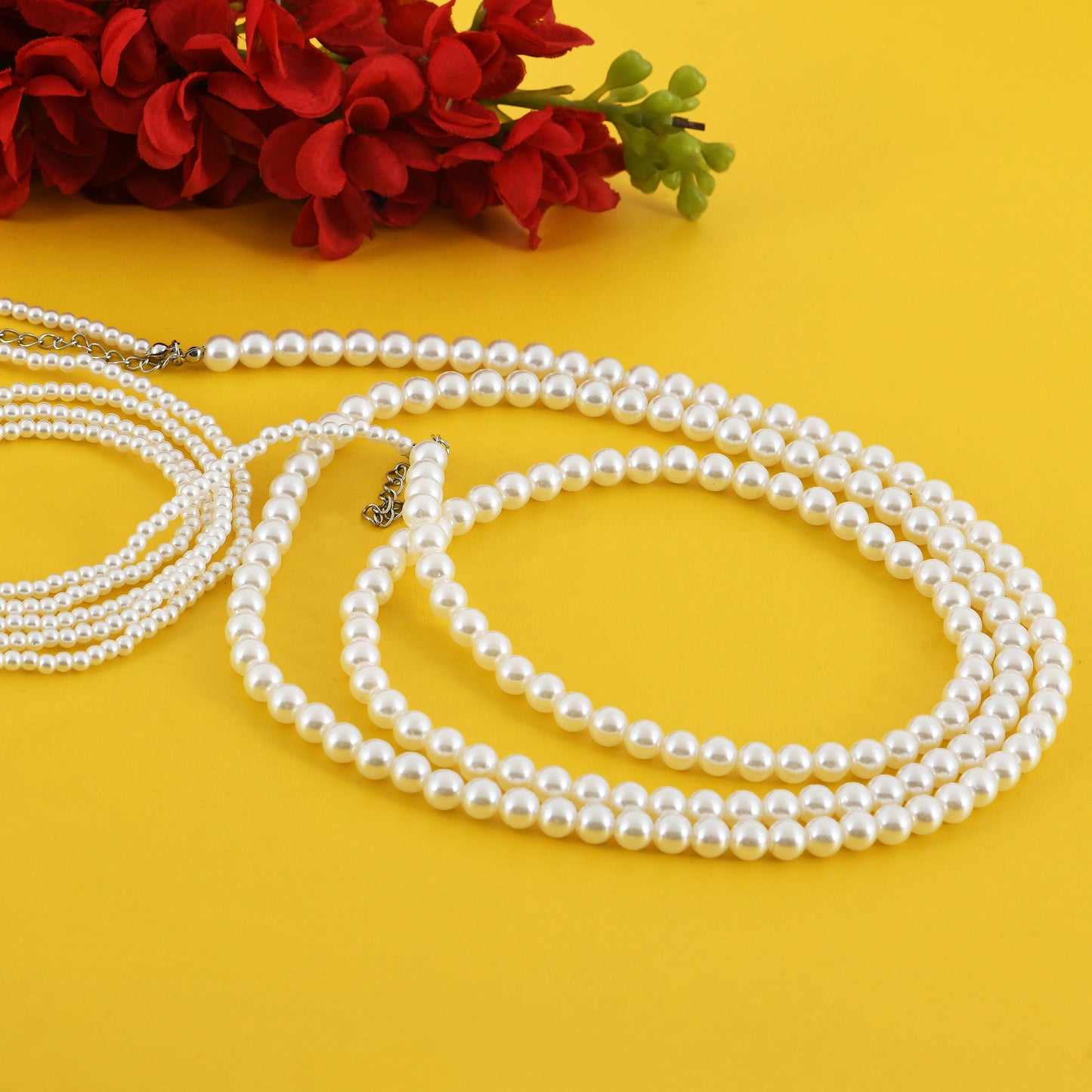 Multi-Layer Pearl Necklace