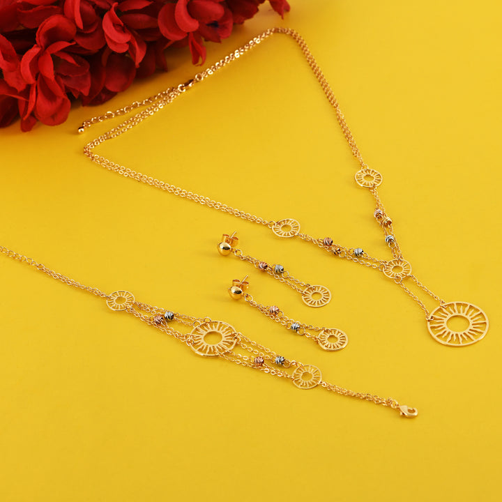 Sunflare Elegance Set Necklace