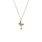 Crystal Dazzle Butterfly Pendant Necklace