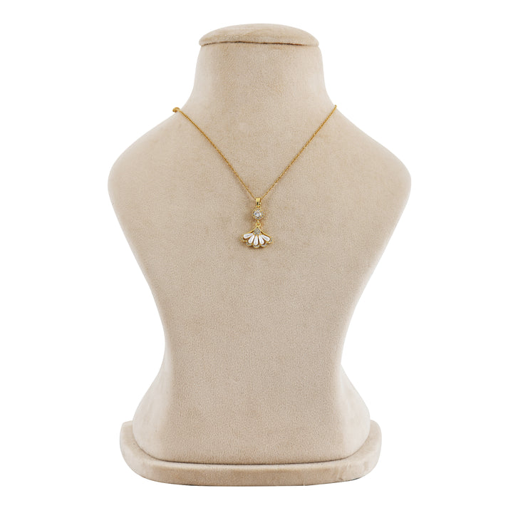 Petal Drop Pendant Necklace