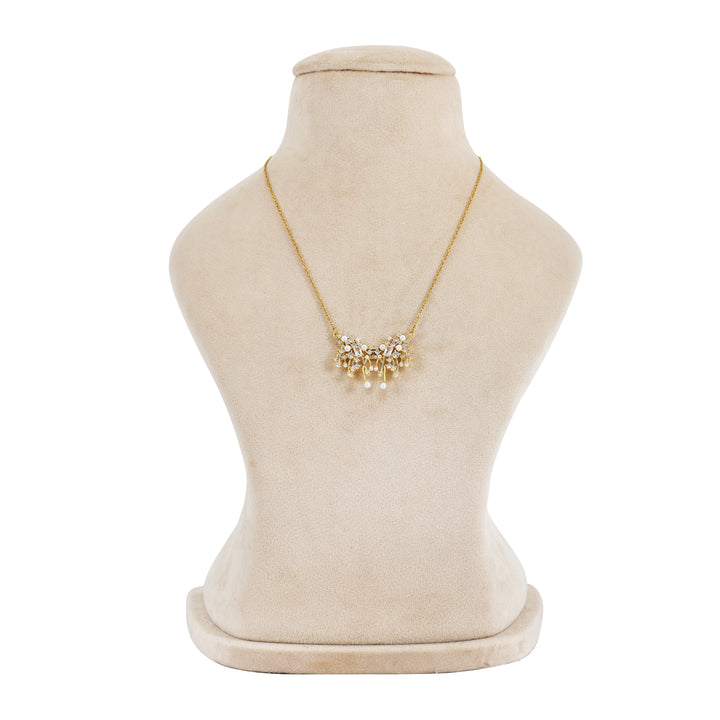 Fairy Dust & Pearl Pendant Necklace