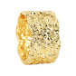 Molten Gold Cuff Bracelet