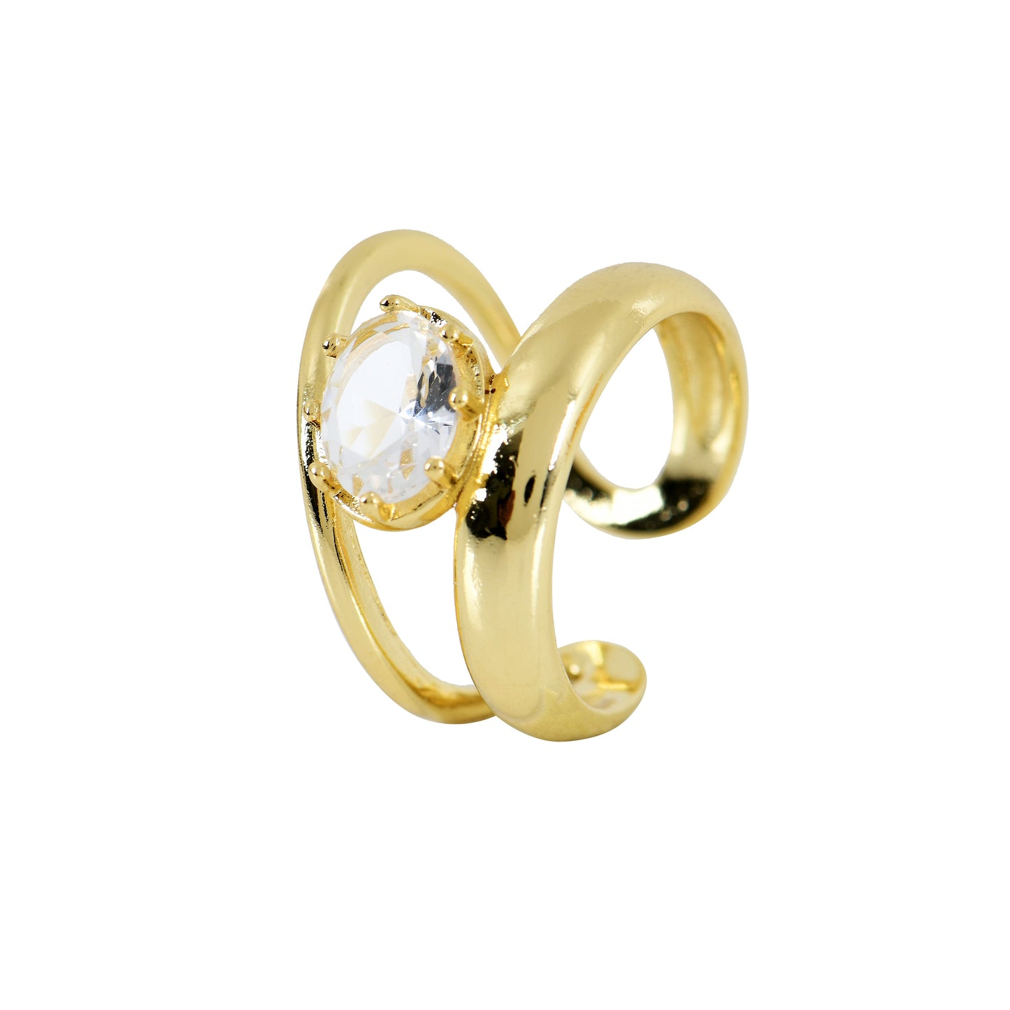 Celestia Swirl Ring