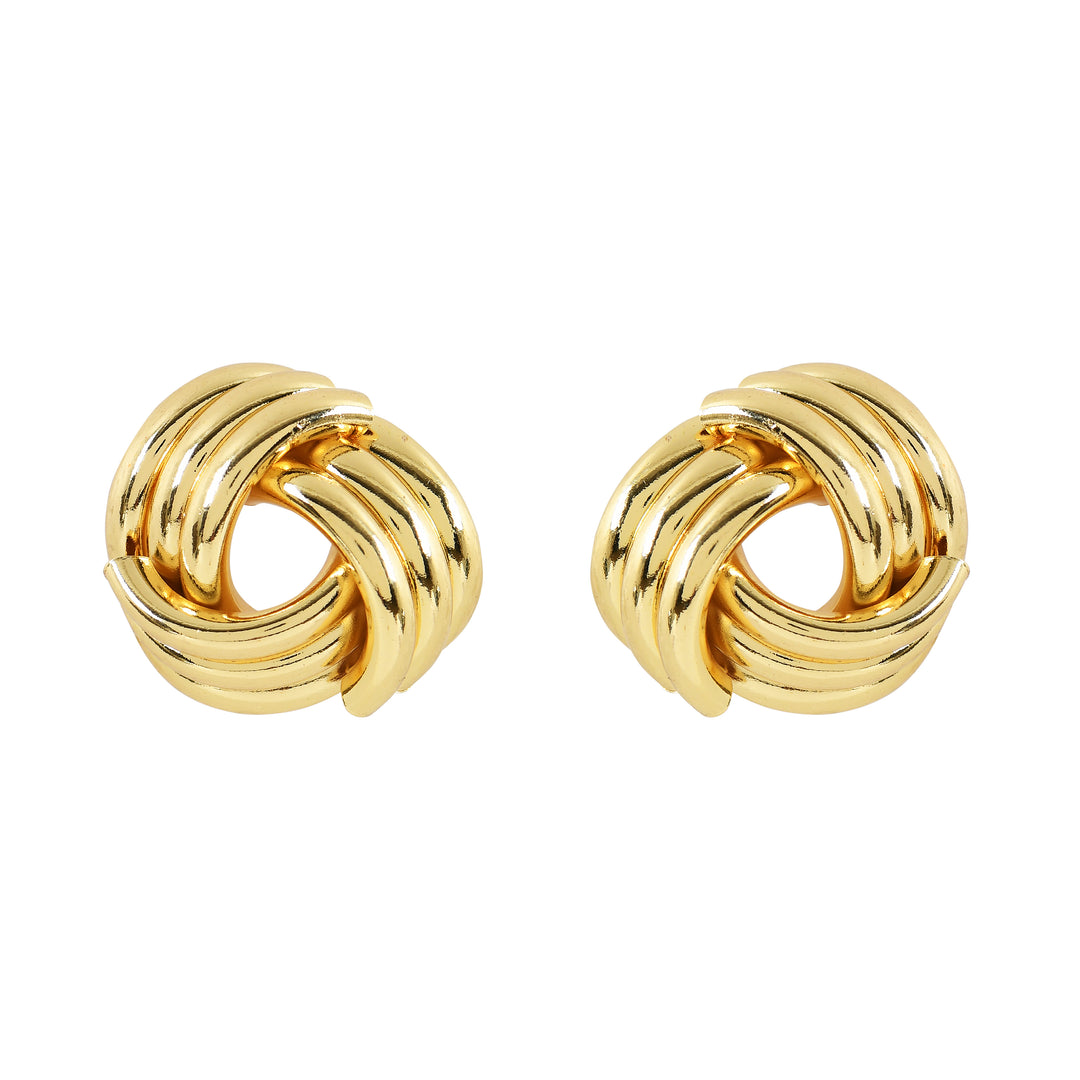 Golden Knot Earrings