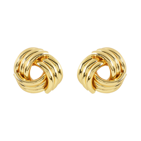 Golden Knot Earrings
