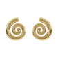 Golden Swirl Earrings