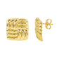 Interlaced Gold Earrings