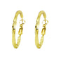 Twisted Hoop Earrings