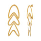 Modern Contour Drops Earrings