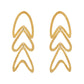 Modern Contour Drops Earrings