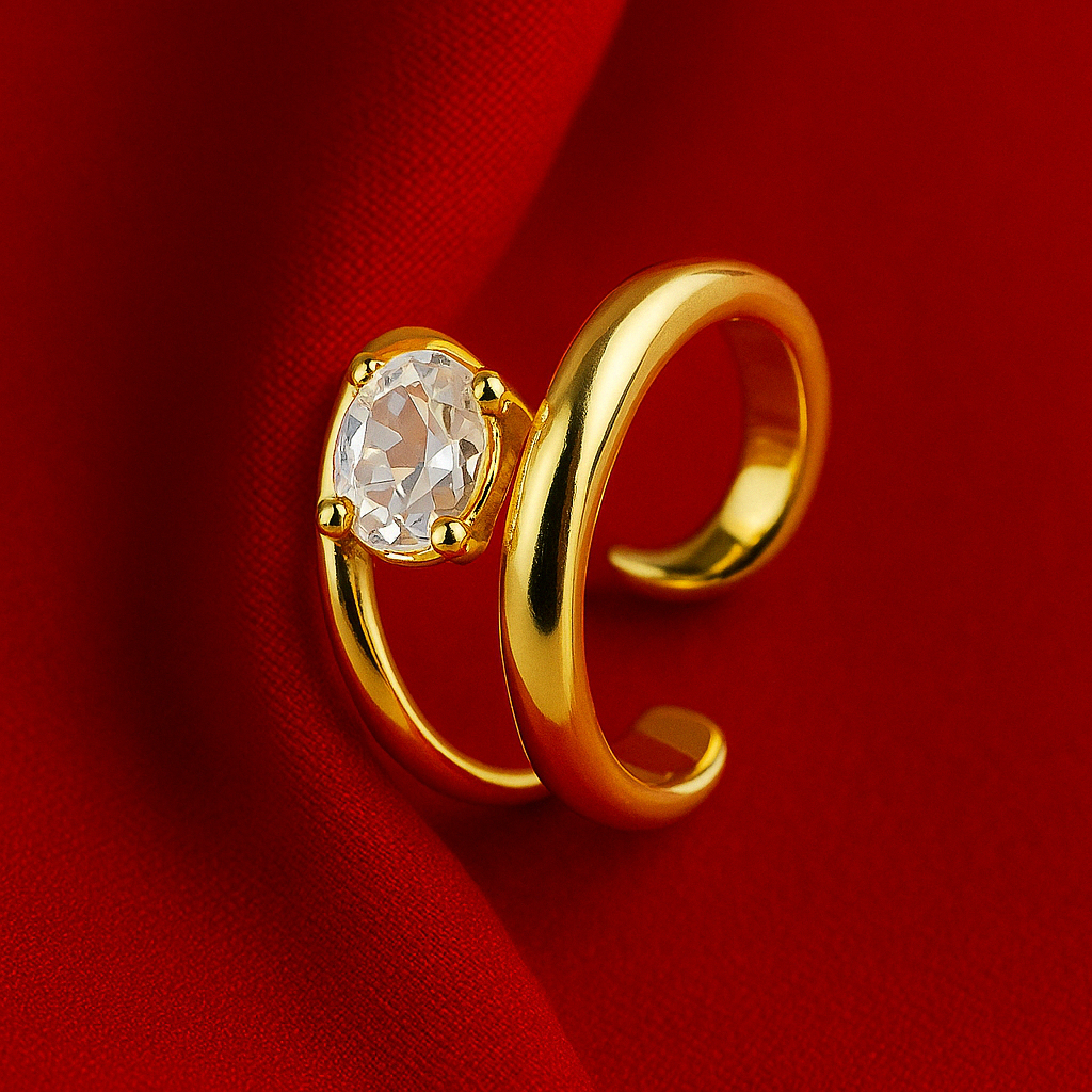 Celestia Swirl Ring
