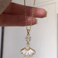 Petal Drop Pendant Necklace