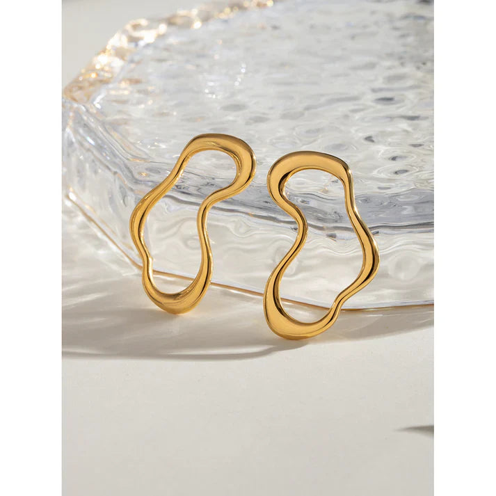 Whisper Wind Hoops Earrings