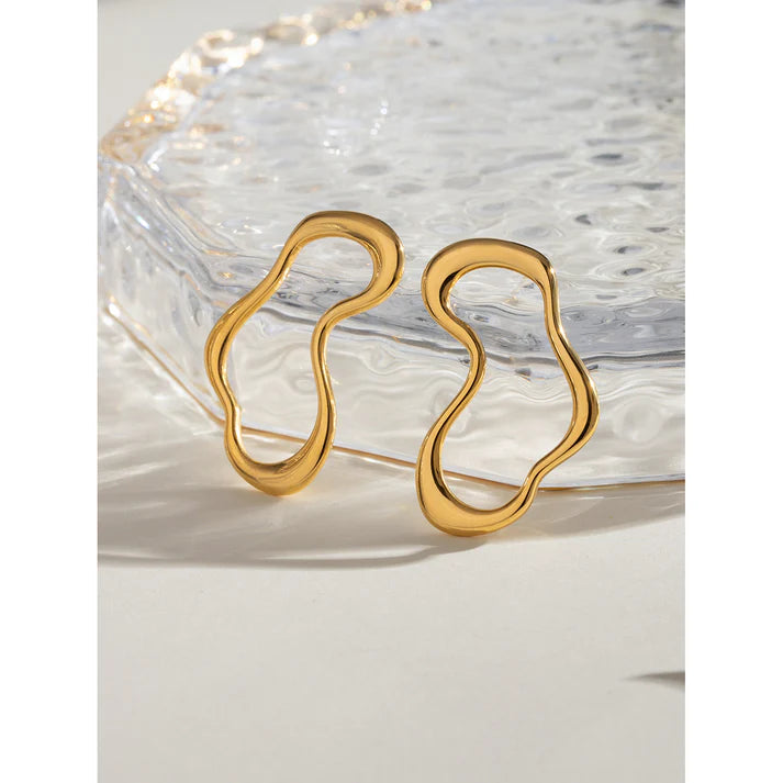 Whisper Wind Hoops Earrings