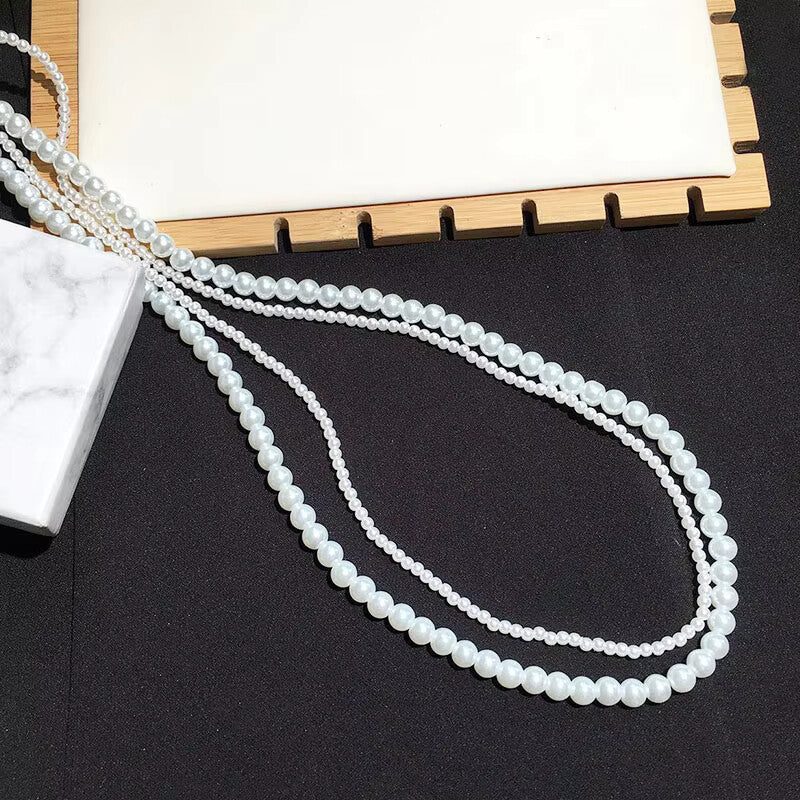 Multi-Layer Pearl Necklace