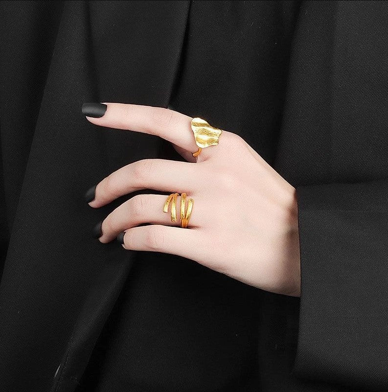 Auric Stride Band Ring
