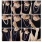 Multi-Layer Pearl Necklace
