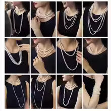 Multi-Layer Pearl Necklace