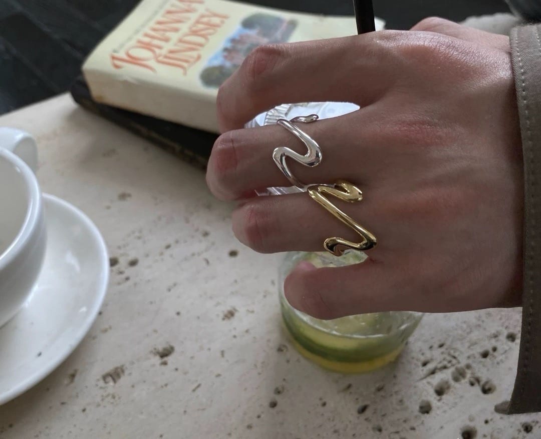 Liquid Luxe Open Ring