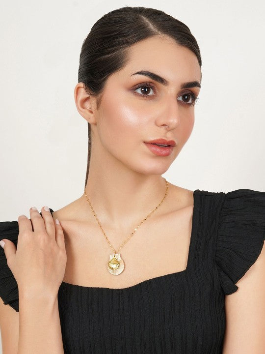 Mermaid's Treasure Pendant Necklace